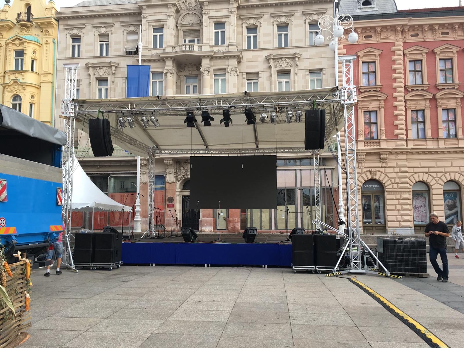 Profesionalne modularne pozornice za koncerte i događaje